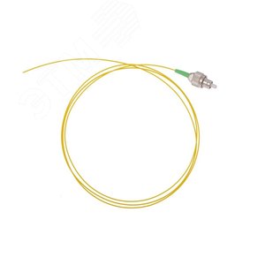 Шнур ШОС-SM/0.9 мм-FC/APC-p/t -1.0 м HS Желтый
