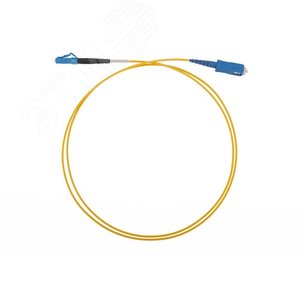 Шнур ШОС-SM/2.0мм-LC/UPS-LC/UPS-1.0м Желтый