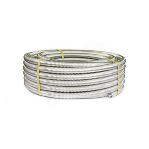 Труба гофрированная из нержав стали SS304 15А, отожженная, 100м