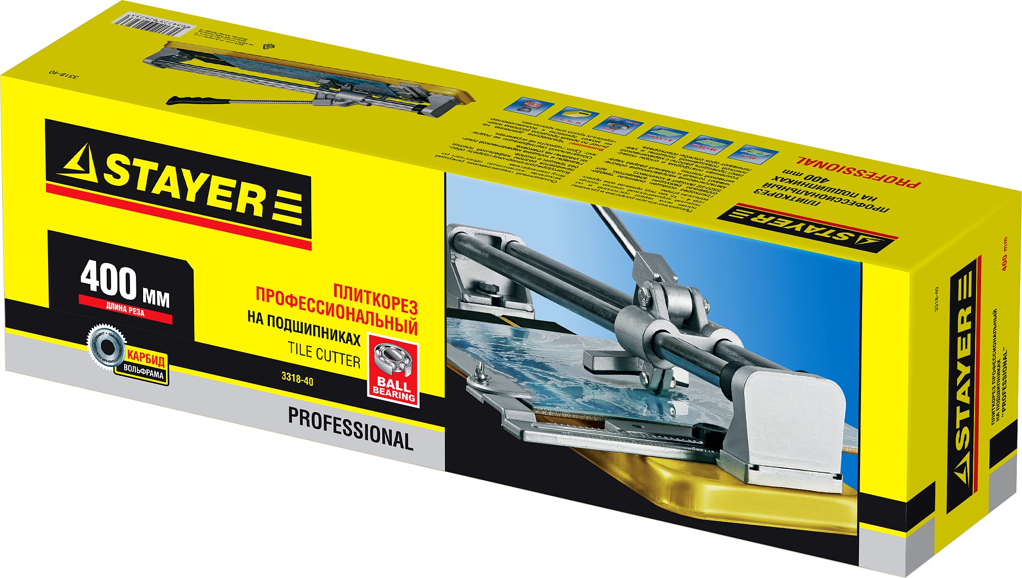STAYER Professional-400, ручной плиткорез (3318-40)