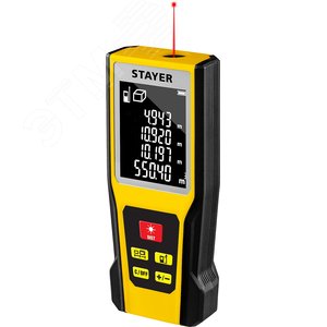 STAYER 60 м, лазерный дальномер, Professional (34957)