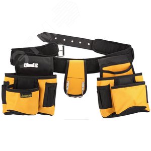 STAYER нейлон, пояс для инструментов с 18 карманами, Professional (38612)