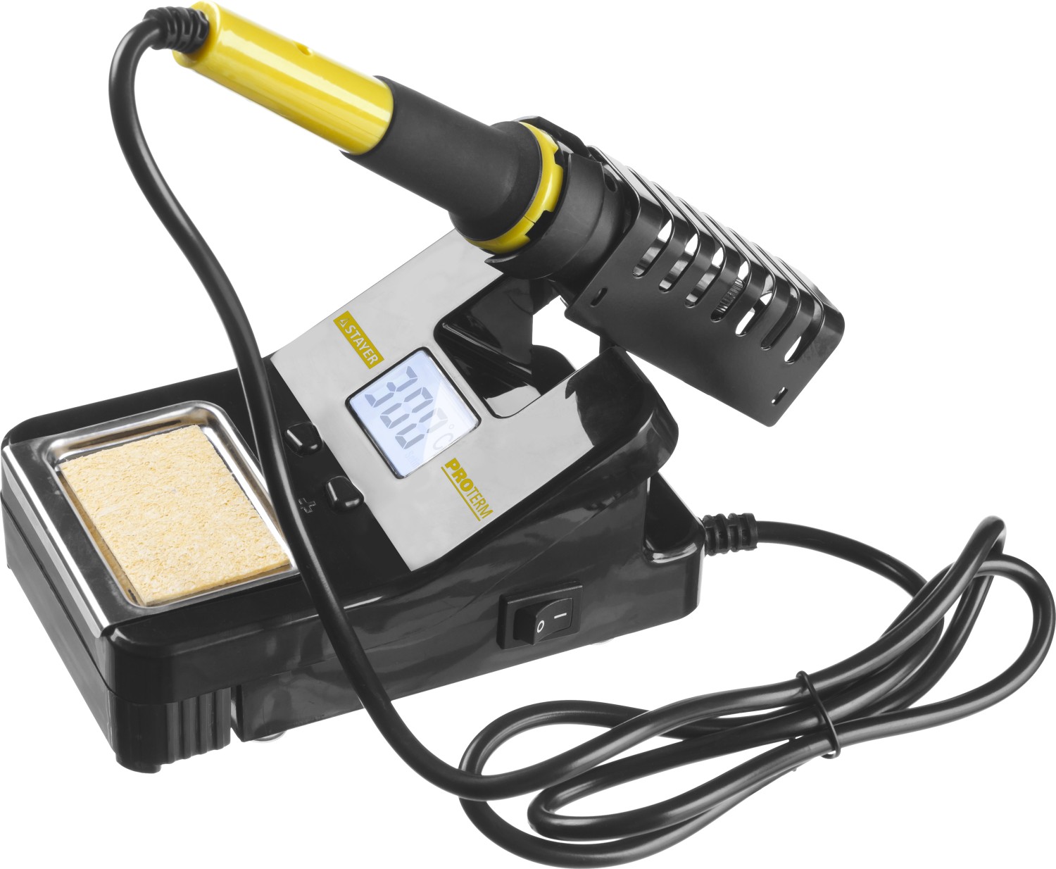 STAYER SP-50, 48 Вт, 160 - 520°C, цифровая паяльная станция, Professional (55370)