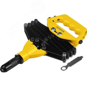 STAYER PRO-FIX, 3.2 - 6.4 мм, рычажно-складной заклепочник, Professional (3115)