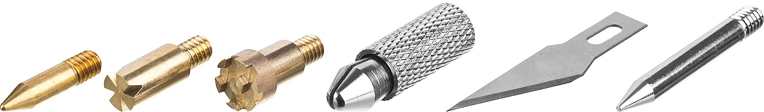 STAYER MAXTerm, 30 Вт, 3 в 1, в наборе: 5 насадок + термонож, прибор для выжигания, пайки и резки (45221)