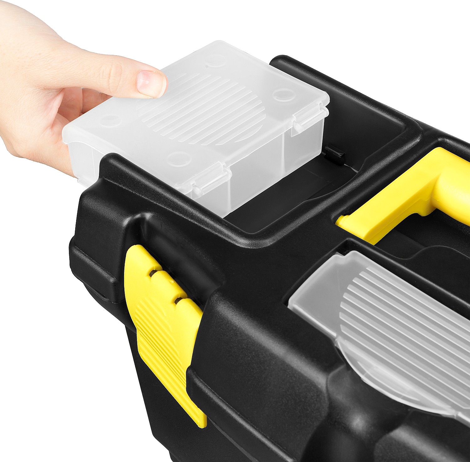 STAYER VEGA-19, 490 х 250 х 250 мм, (19″), пластиковый ящик для инструментов (38105-18)