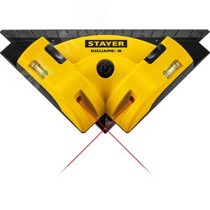 STAYER 8 м, лазерный угольник для кафеля, Professional (34928)