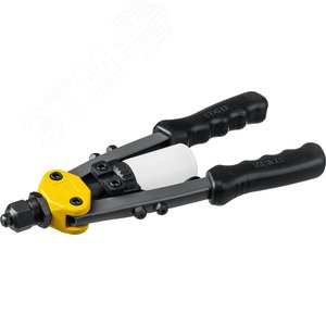 STAYER Compact-48, 2.4 - 4.8 мм, 280 мм, компактный двуручный заклепочник, Professional (3116)