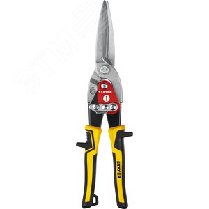 STAYER Cobra, 290 мм, прямые удлинённые ножницы по металлу (23055-29)