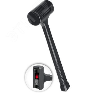 STAYER 40 мм, 900 г, цельнолитой безынерционный слесарный молоток, Professional (2042-900)