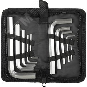 STAYER 10 шт, набор коротких имбусовых ключей (2740-H10)