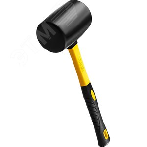 STAYER 900 г, чёрная, резиновая киянка, Professional (2054-90)