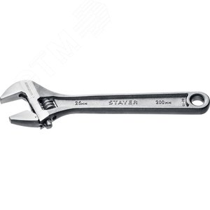 STAYER MAXFORCE, 200/25 мм, разводной ключ (2725-20)