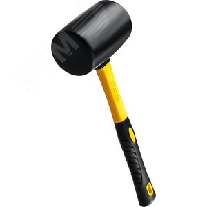 STAYER 680 г, чёрная, резиновая киянка, Professional (2054-75)