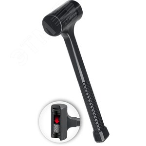 STAYER 40 мм, 450 г, цельнолитой безынерционный слесарный молоток, Professional (2042-450)