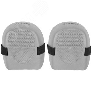 STAYER STANDARD ПВХ толщиной 5мм, противоскользящая поверхность, наколенники защитные (11193)