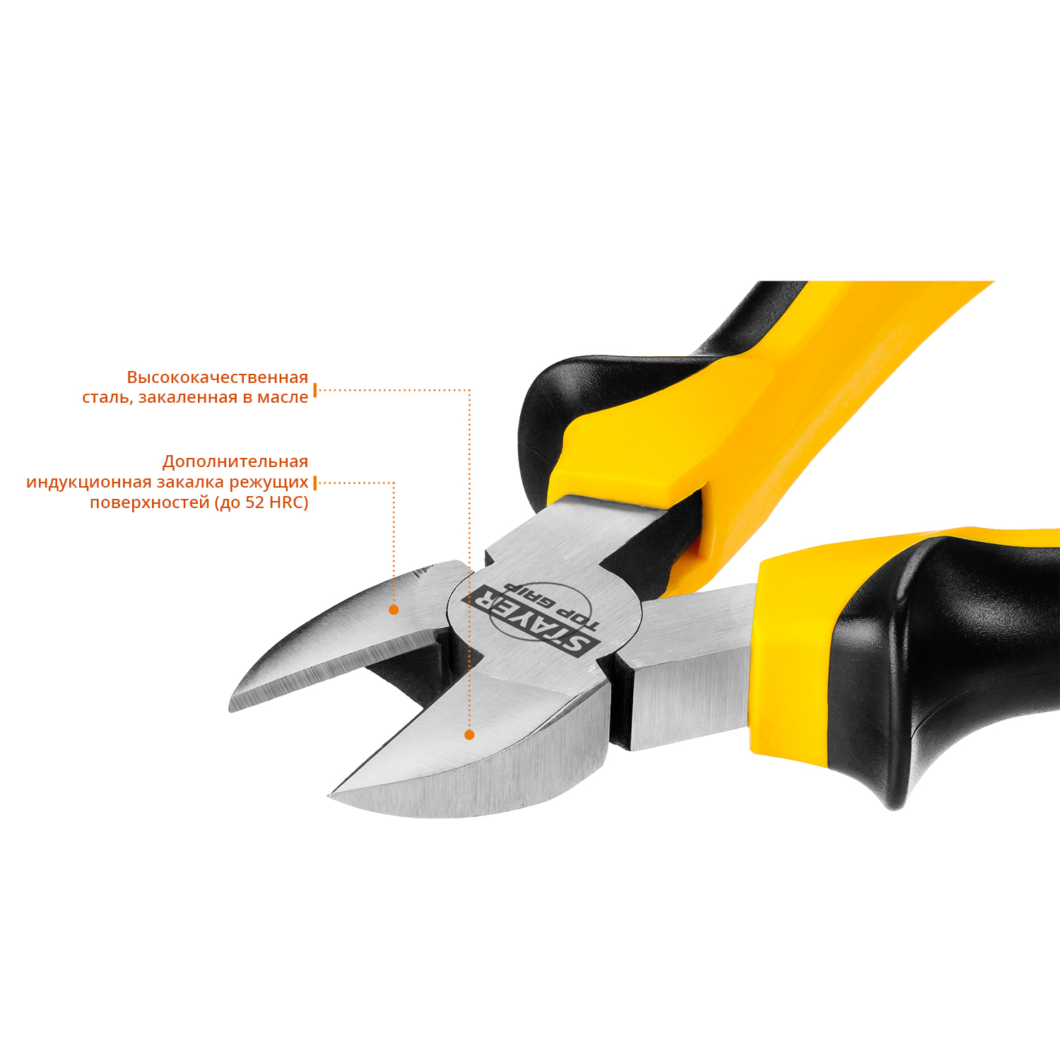 STAYER TOPGrip, 180 мм, бокорезы (2205-5-18)