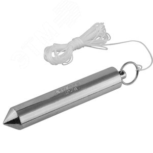 STAYER 5 м, 250 г, строительный отвес со шнуром (0635-25)