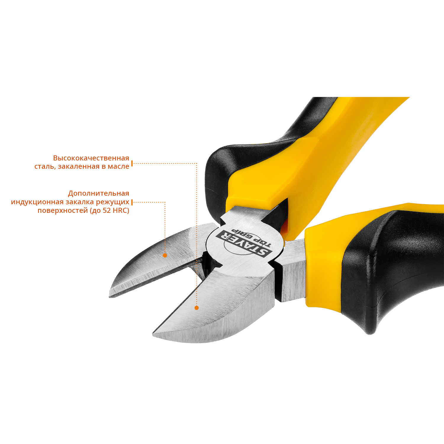 STAYER TOPGrip, 160 мм, бокорезы (2205-5-16)