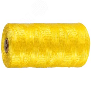 STAYER d 1.5 мм, 500 м, 800 текс, 32 кгс, желтый, полипропиленовый шпагат (50077-500)