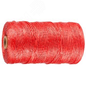 STAYER d 1.5 мм, 500 м, 800 текс, 32 кгс, красный, полипропиленовый шпагат (50079-500)