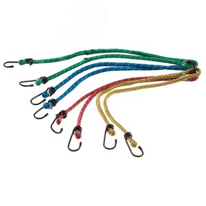 STAYER Паук, d 7 мм, 8 крюков, 800 мм, резинки для крепления багажа (40510)