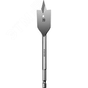 STAYER Flat, 20 x 152 мм, перовое, cверло по дереву (2950-20)