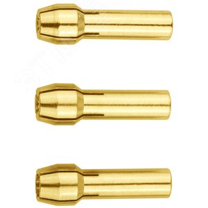 STAYER 3 шт, d 3.2 мм, d 2.4 мм, d 1.6 мм, набор цанг для гравёра (29909-H3)