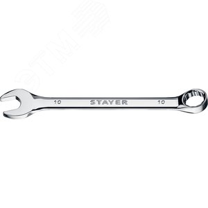 STAYER HERCULES, 10 мм, комбинированный гаечный ключ, Professional (27081-10)