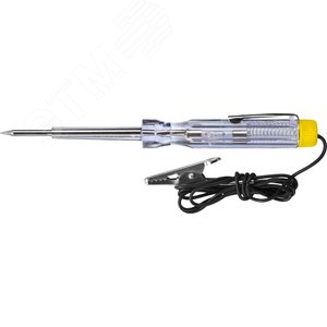 STAYER TOPElectro, 6 - 24 В, 120 мм, флажок-подвеска, электрический пробник для автопроводки (2573-24V)