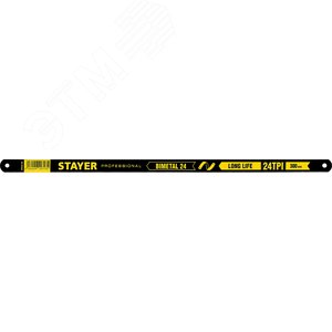 STAYER Bimetal-24, 24 TPI, 300 мм, 1 шт, биметаллическое полотно по металлу, Professional (15932-24)