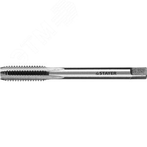 STAYER М8 х 1.25, одинарный, метчик для сквозных отверстий (28020-08-1.25)