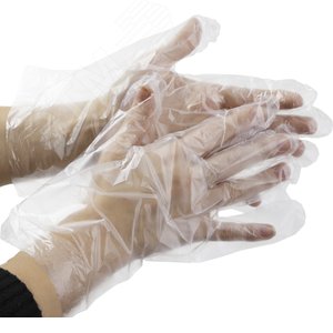 STAYER универсальный размер, 20 шт, полиэтиленовые, одноразовые перчатки (1150-H20)