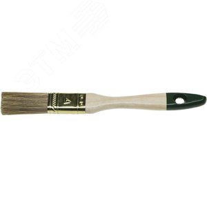STAYER LASUR, 20 мм, 3/4″, смешанная щетина, деревянная ручка, для высокотекучих ЛКМ, плоская кисть (01031-20)