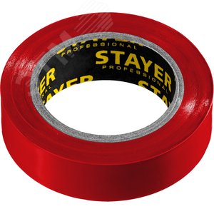 Изолента Protect-10 15 мм х 10 м красная не поддерживает горение