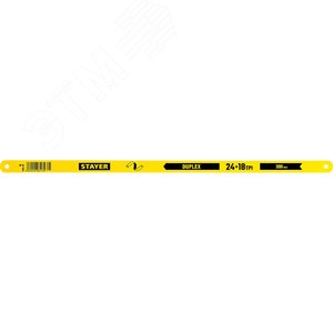 STAYER Duplex 24 + 18 TPI, 12 х 300 мм, 1 шт, коробка 50 шт, двустороннее полотно по металлу (1589-02)