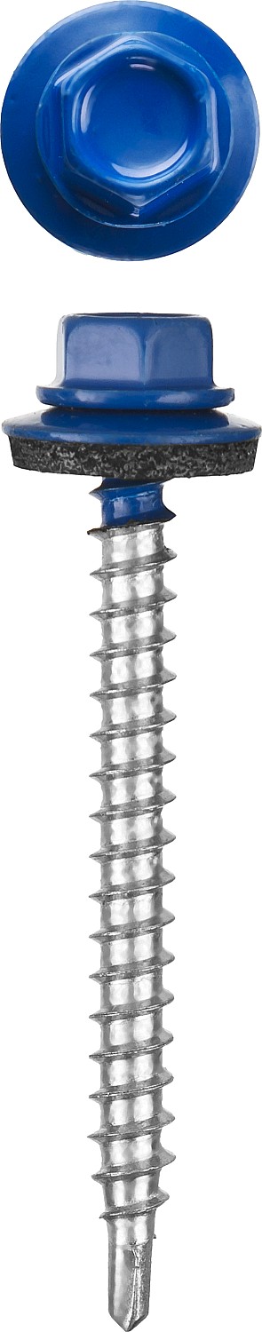 STAYER СКД, 51 х 4.8 мм, синий насыщ., 1200 шт, кровельный саморез (30300-48-051-5005)