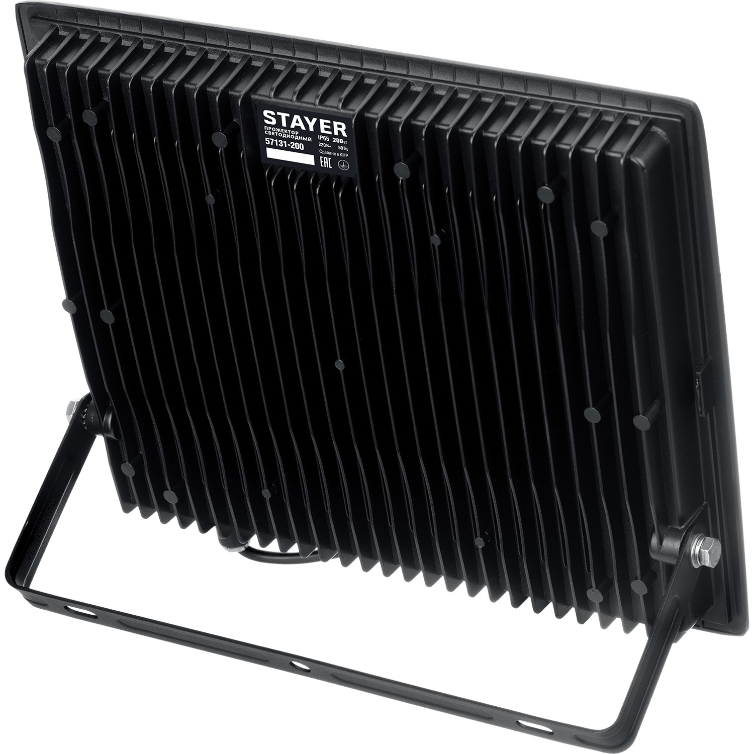 STAYER LED-MAX, 200 Вт, 6500K, IP 65,IP 65, светодиодный прожектор (57131-200)