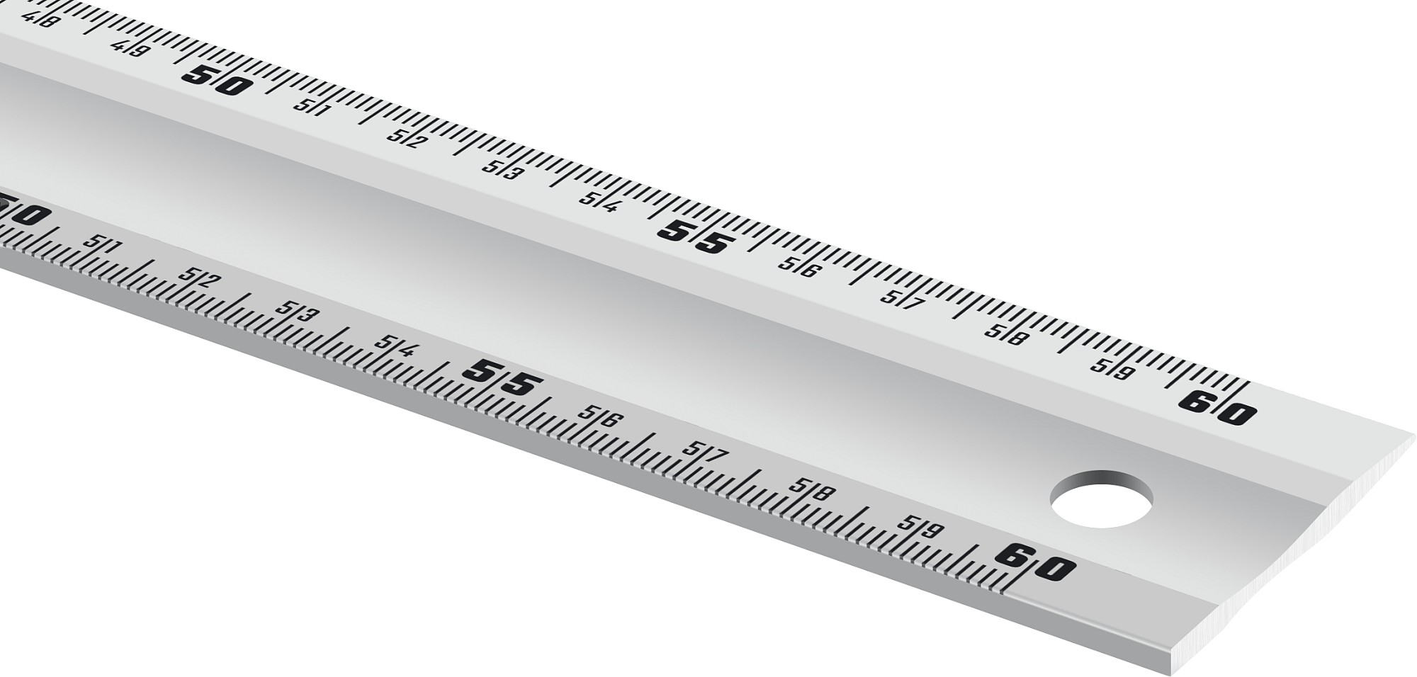 STAYER 0.6 м, алюминиевая линейка, Professional (34383-60)