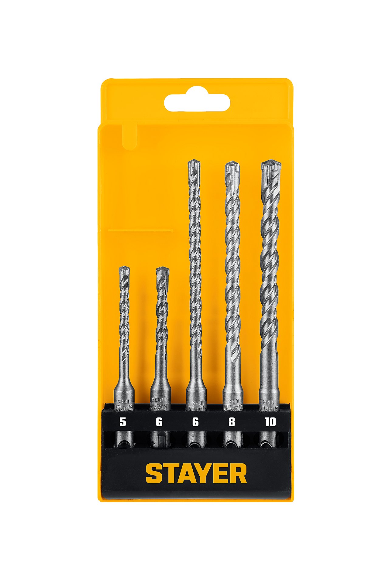 STAYER HERCULES-4Х 5шт набор буров SDS-plus (29290-H5)