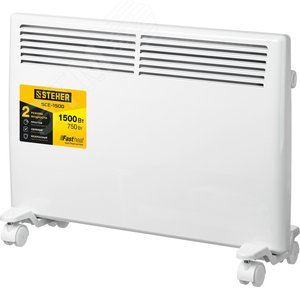 STEHER Е серия 1.5 кВт, электрический конвектор (SCE-1500)