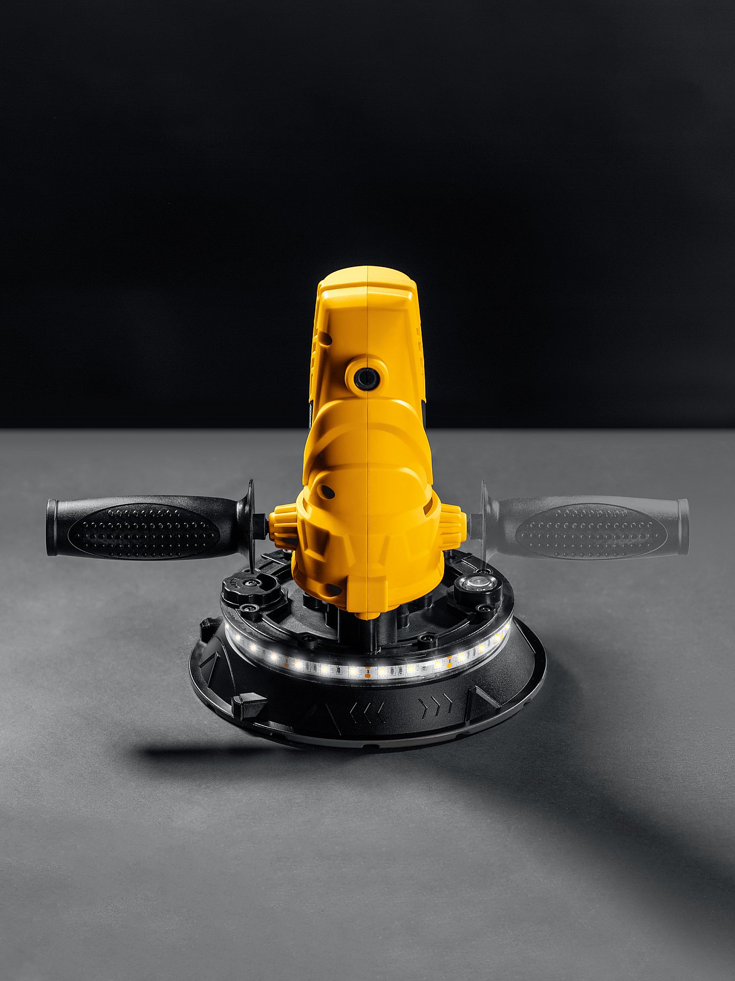 STEHER d180 мм, 900 Вт, подсветка, шлифовальная машина для стен (DWH-900)