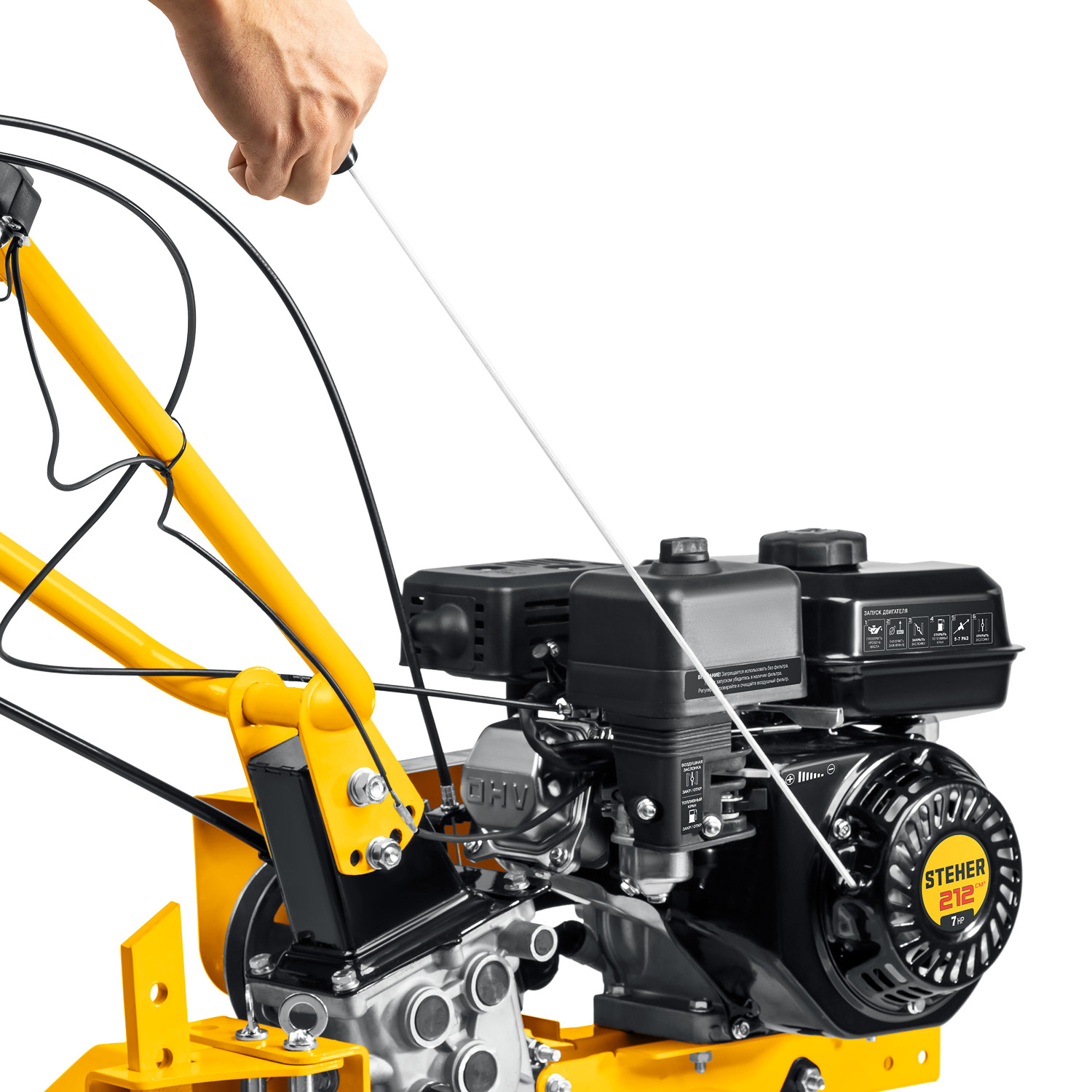 STEHER 7 л.с., легкий мотоблок (GT-300)