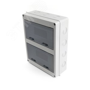 Бокс настенный 24 модуля, пластик, IP65, EBX50-1/24-65