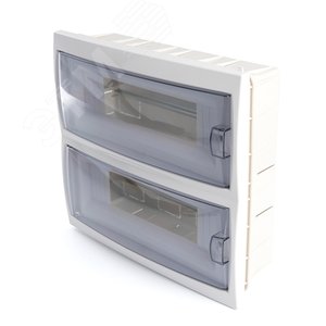 Бокс встраиваемый 24 модуля, пластик, IP20, серия Standart (КНС-24Д), EBX50-2/24-20