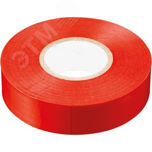 Скотч акриловый двусторонний 0.8х12мм длина 5м прозрачный красная подложка STEKKER