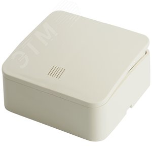 Выключатель 1-клавишный с индикатором 250В 10А серия София слоновая кость STEKKER