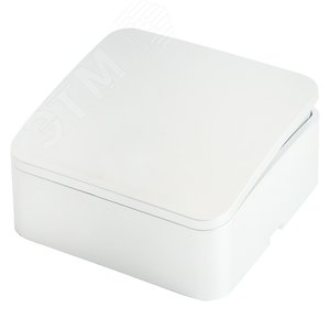 Выключатель 1-клавишный 250В 10А серия София белый STEKKER