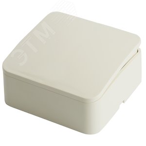 Выключатель 1-клавишный 250В 10А серия София слоновая кость STEKKER