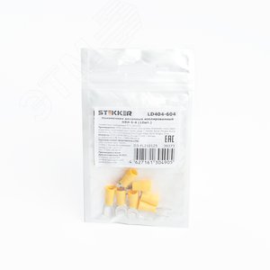 Наконечник вилочный изолированный НВИ 6-4, LD404-604 (DIY упаковка 10 шт)